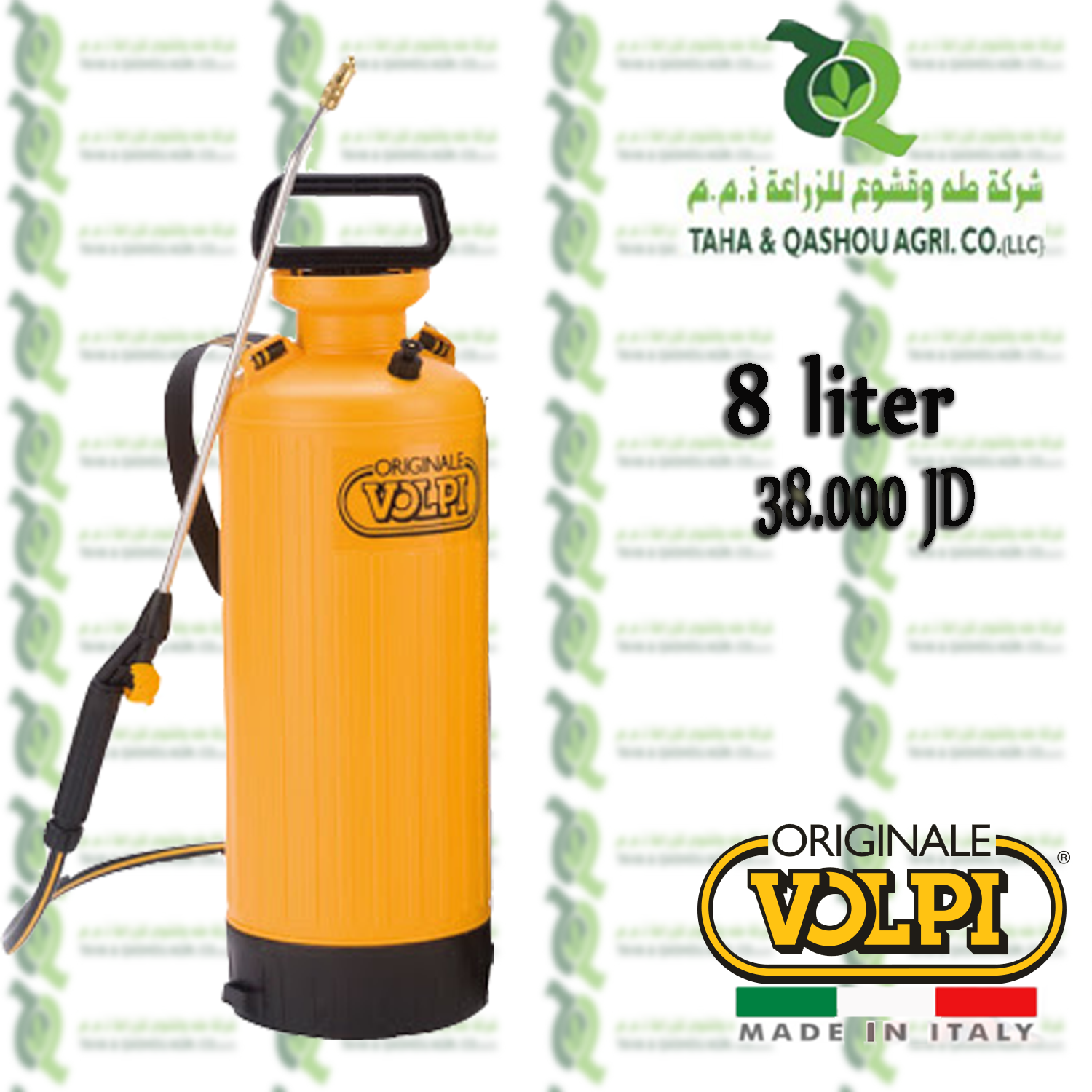 Shoulder Belt compression sprayer GARDEN 8 litres