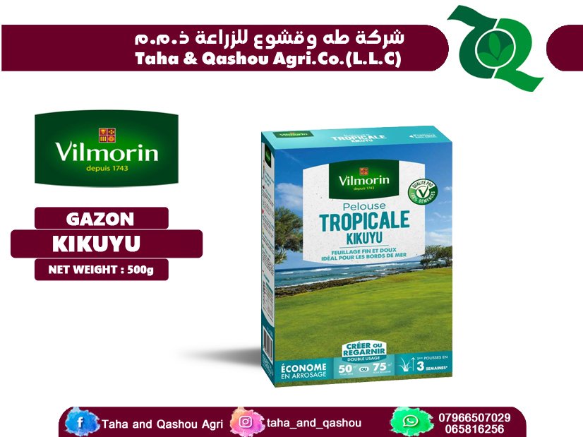 Tropical Lawn Seeds Kikuyu 500 G