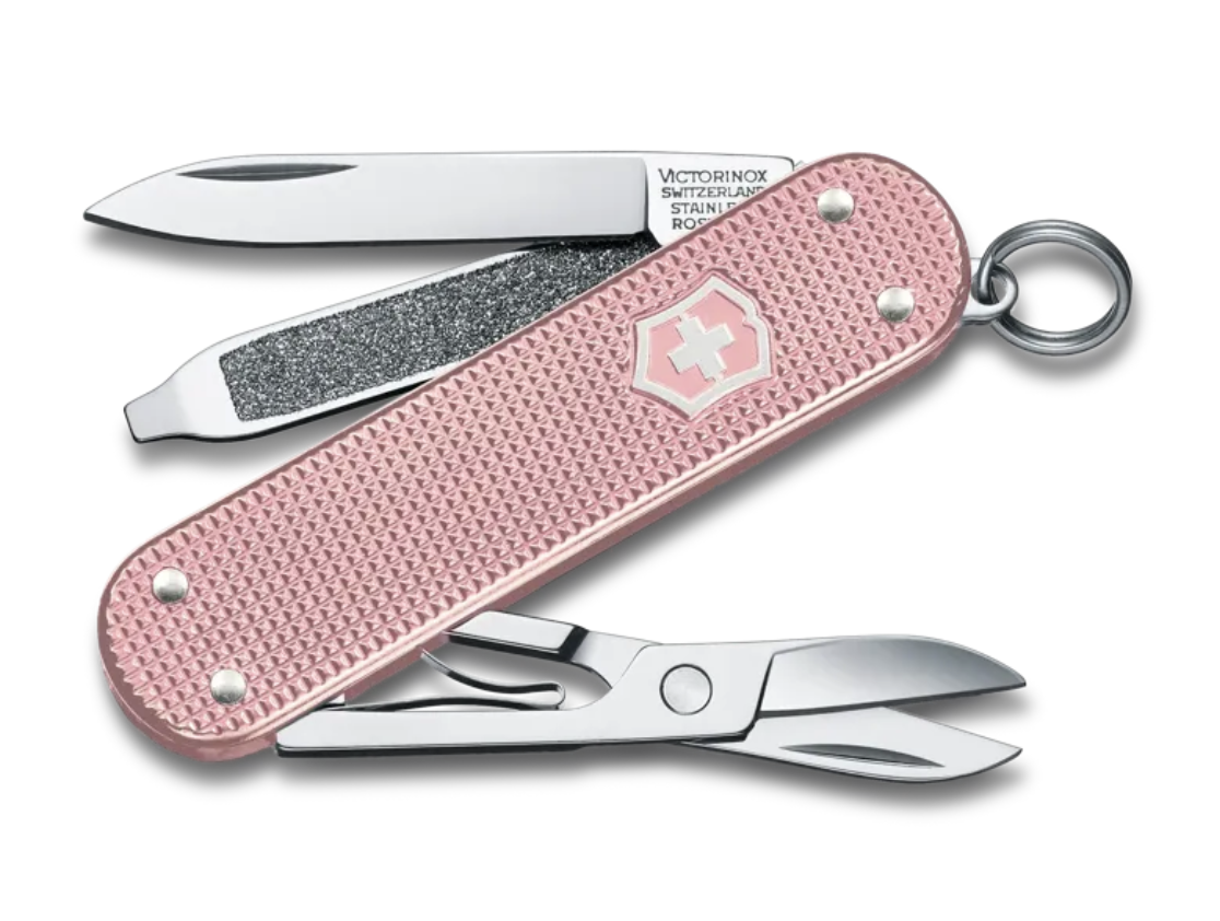 Victorinox Classic Alox Cotton Candy Pocket Knife